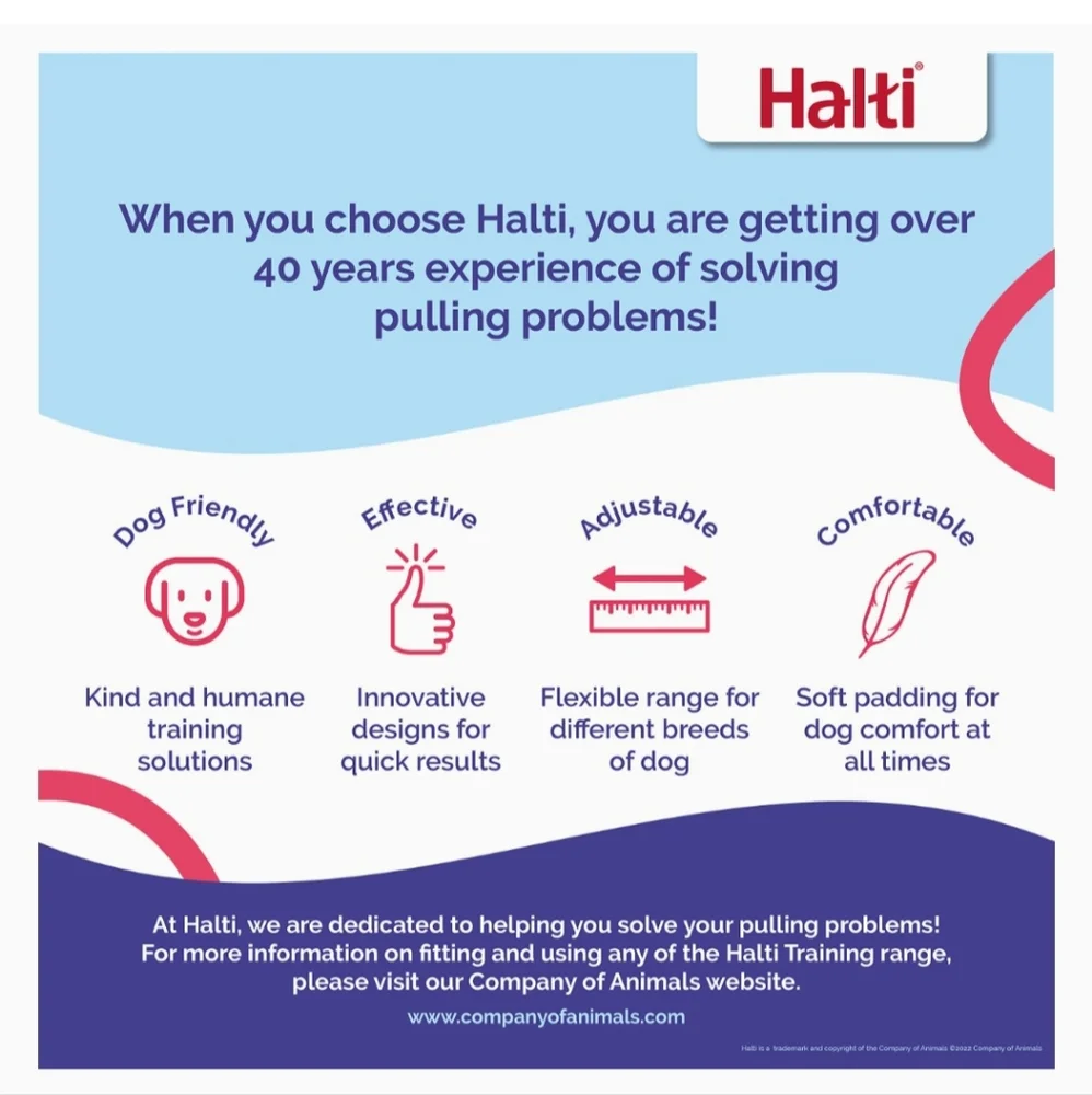 HALTI HARNESS MEDIUM TO LARGE